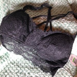 Black bralette New